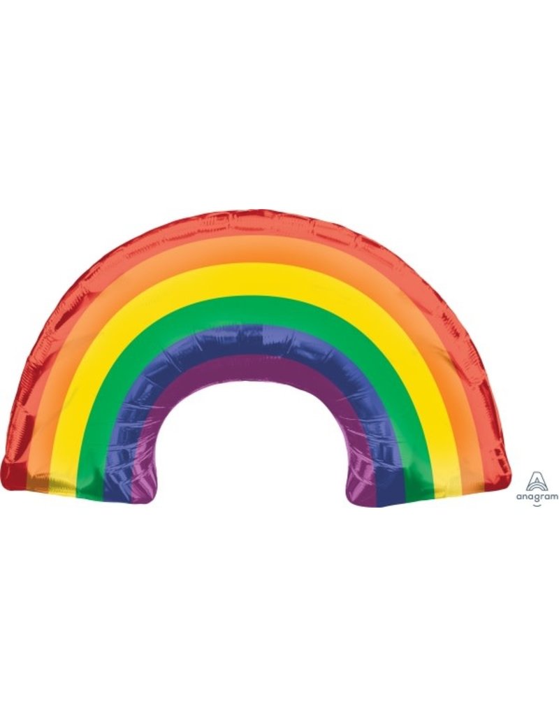 Rainbow 34" Mylar Balloon