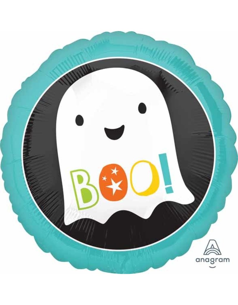 Boo Ghost 18" Mylar Balloon