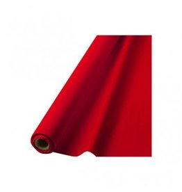 Apple Red Solid Table Roll, 40" x 100'
