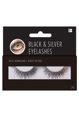 Black & Silver Eyelashes