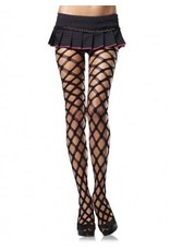 Large 5 String Fish Scale Fishnet Pantyhose