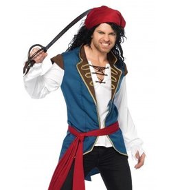 Men's Costume Pirate Scoundrel Medium/Large