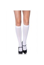 White Knee High Stockings