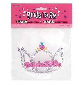 Bride To Be Tiara With Veil