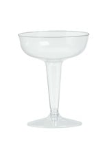 Big Party Pack Clear Plastic Champagne Glasses, 4oz. (32)