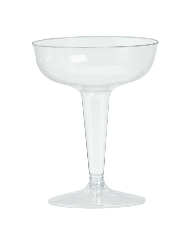 Big Party Pack Clear Plastic Champagne Glasses, 4oz. (32)