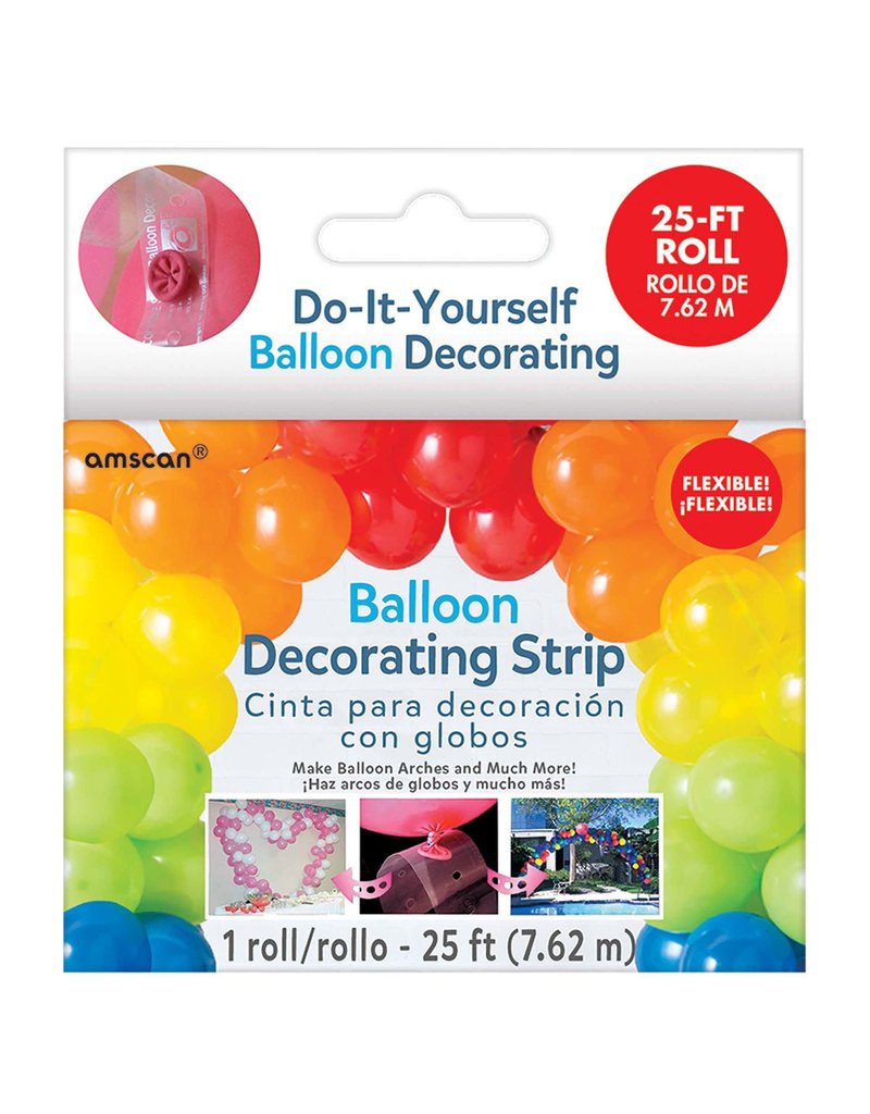 Balloon Decorating Strip - Clear, 25'