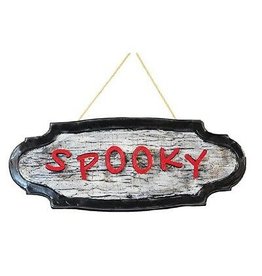 Hanging Animated Spooky Sign