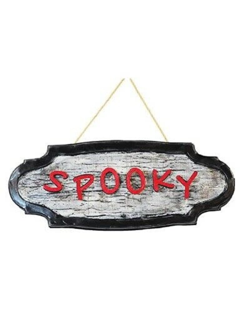 Hanging Animated Spooky Sign