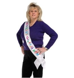 World's Greatest Mom Sash