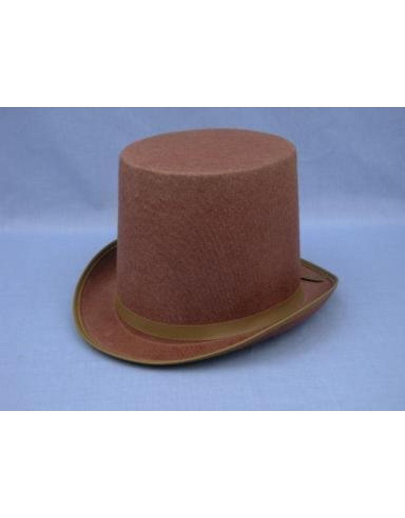 Brown Lincoln Hat