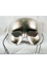 Half Face Party Silver Mask