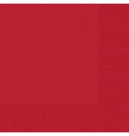 Apple Red Lunch Napkins (50)