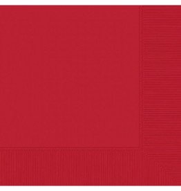Apple Red Dinner Napkins (20)