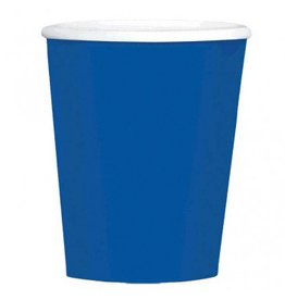 Bright Royal Blue 9oz Paper Cup (8)