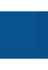 2-Ply Beverage Napkins, Mid Ct. - Bright Royal Blue (40)