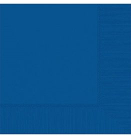 2-Ply Beverage Napkins, Mid Ct. - Bright Royal Blue (40)