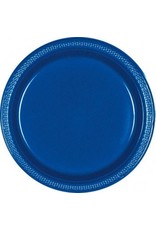 Bright Royal Blue 10.25" Plastic Plate (20)