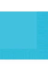 Caribbean Blue Lunch Napkins (50)