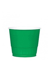 Festive Green 9oz Plastic Cup (20)