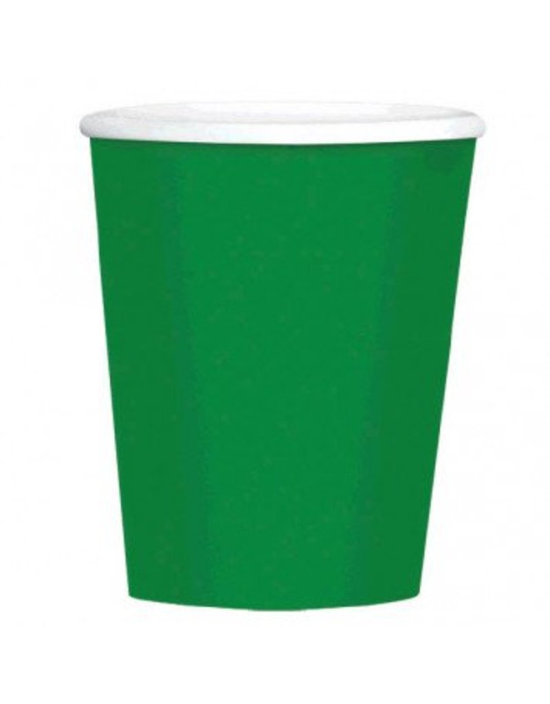 Festive Green 9oz Paper Cup (8)