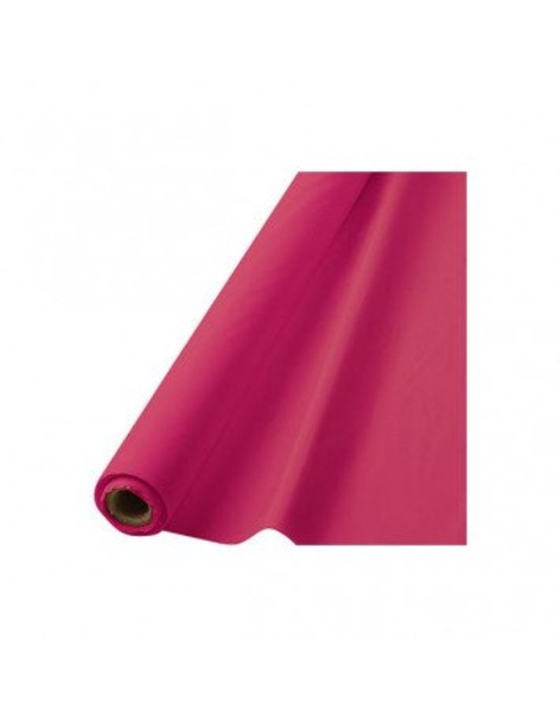 Bright Pink Solid Table Roll, 40" x 100'