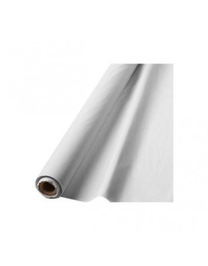 Frosty White Solid Table Roll, 40" x 100'