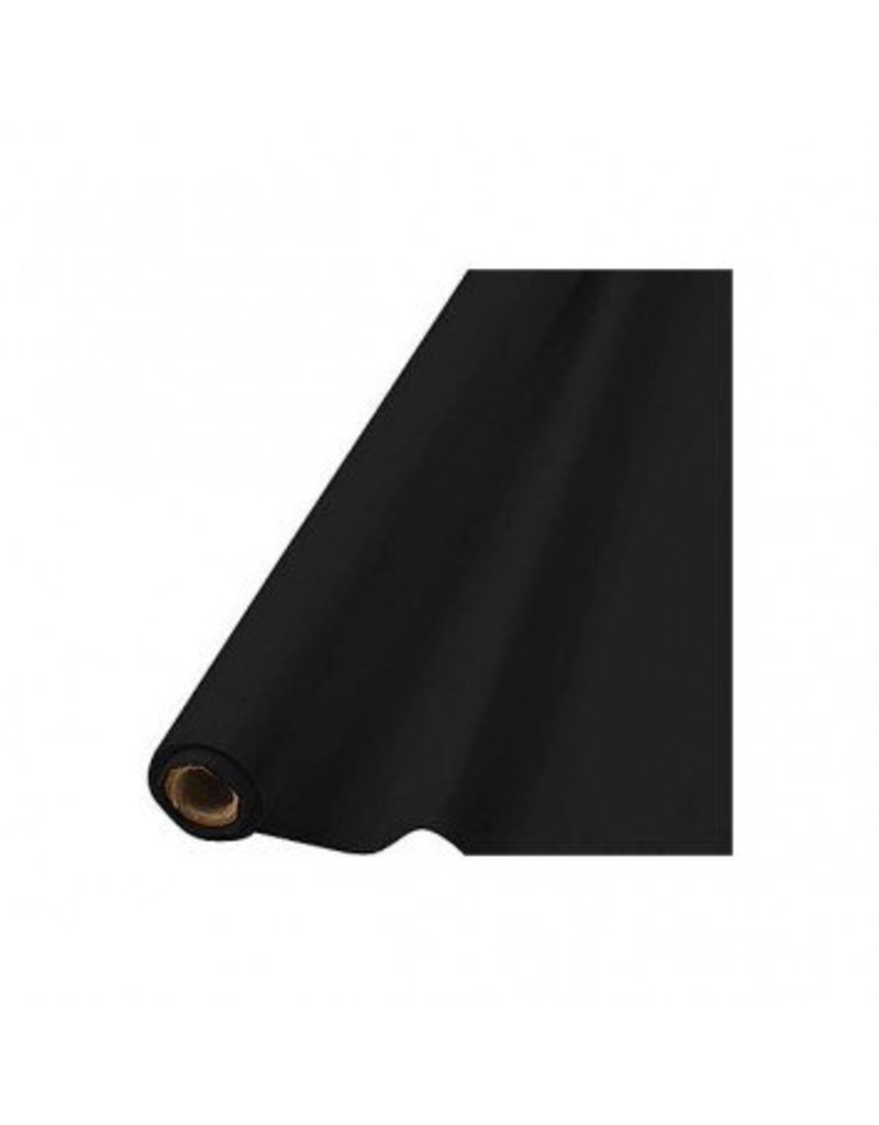 Jet Black Solid Table Roll, 40" x 100'
