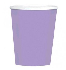 9 oz. Paper Cups, Mid Ct. - Lavender (20)
