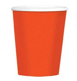 Orange Peel 9oz Paper Cup (8)