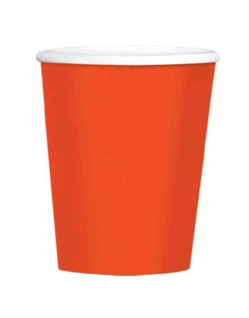 Orange Peel 9oz Paper Cup (8)