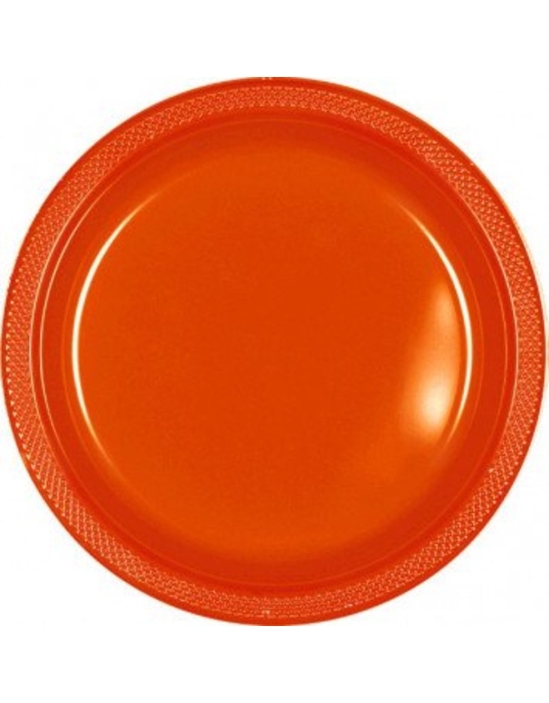 Orange Peel 10.25" Plastic Plate (20)
