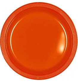 Orange Peel 9" Plastic Plate (20)