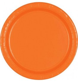 Orange Peel 7" Paper Plate (20)