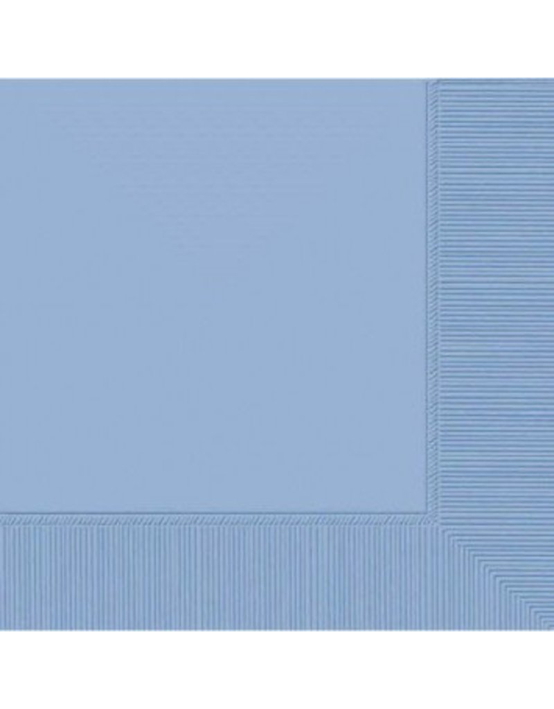 Pastel Blue Beverage Napkins (50)