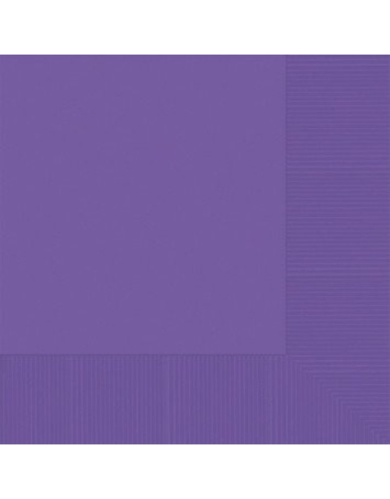 Purple Dinner Napkins (20)