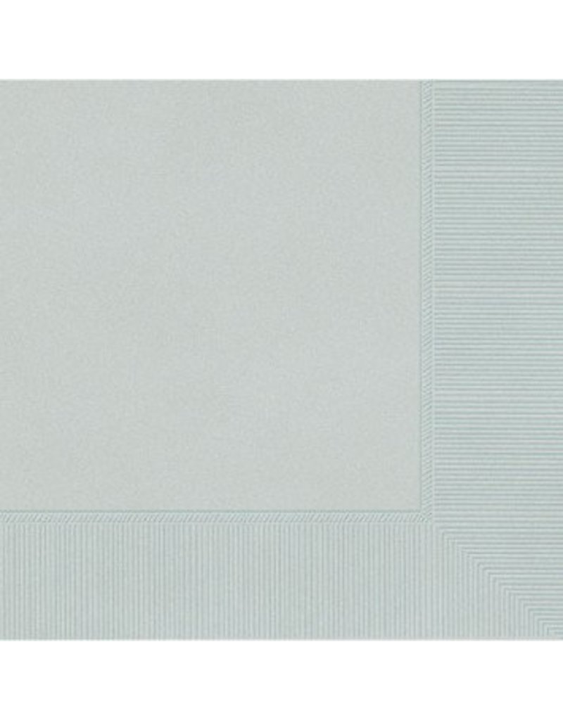 Silver Lunch Napkins (50)