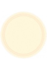 Vanilla Crème  7" Paper Plate (20)