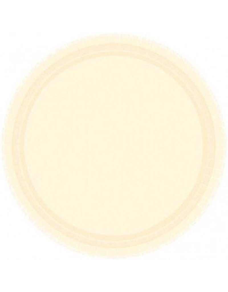 Vanilla Crème  7" Paper Plate (20)