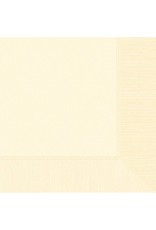 Vanilla Crème  Beverage Napkins (50)