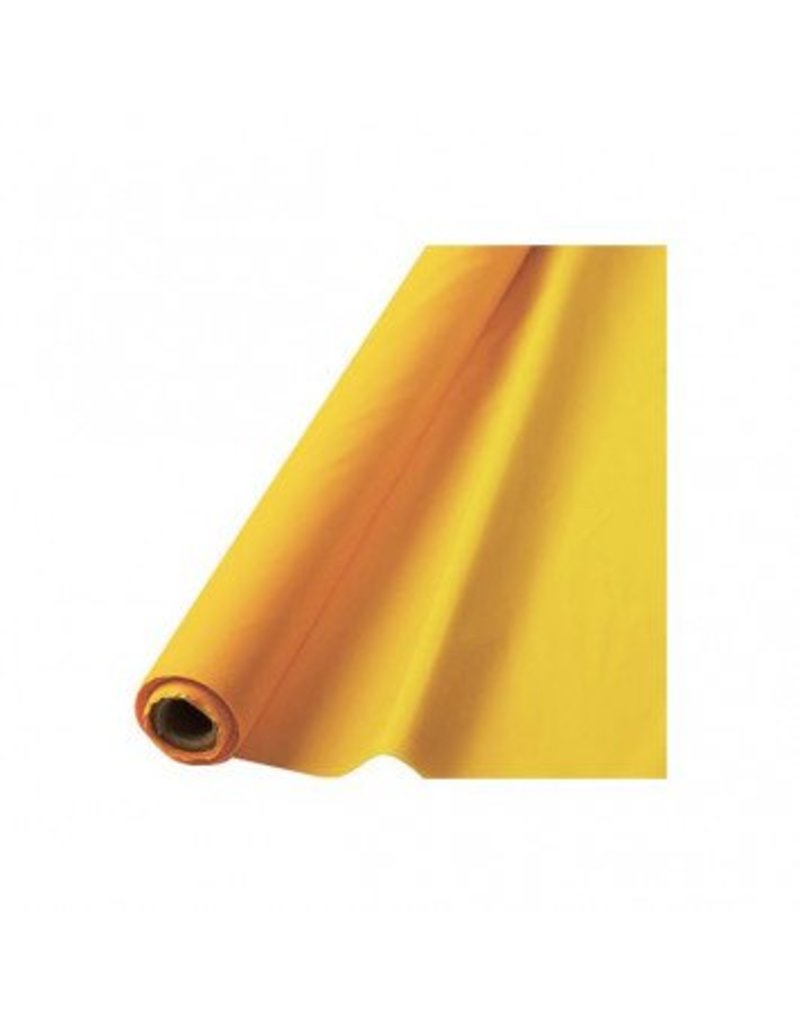 Yellow Sunshine Solid Table Roll, 40" x 100'