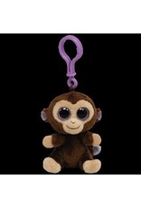 Beanie Boos Monkey Coconut Keychain
