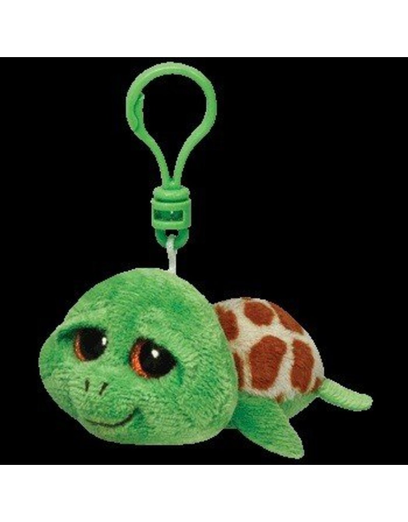 Beanie Boos Turtle Zippy Keychain