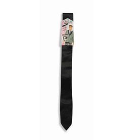 50's Black Skinny Tie