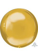 Gold Orbz 16" Balloon