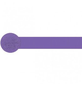 New Purple Crepe Streamer 81'