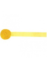 Yellow Sunshine Crepe Streamer 81'