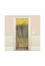 Gold Metallic Door Curtain 3' x 8'