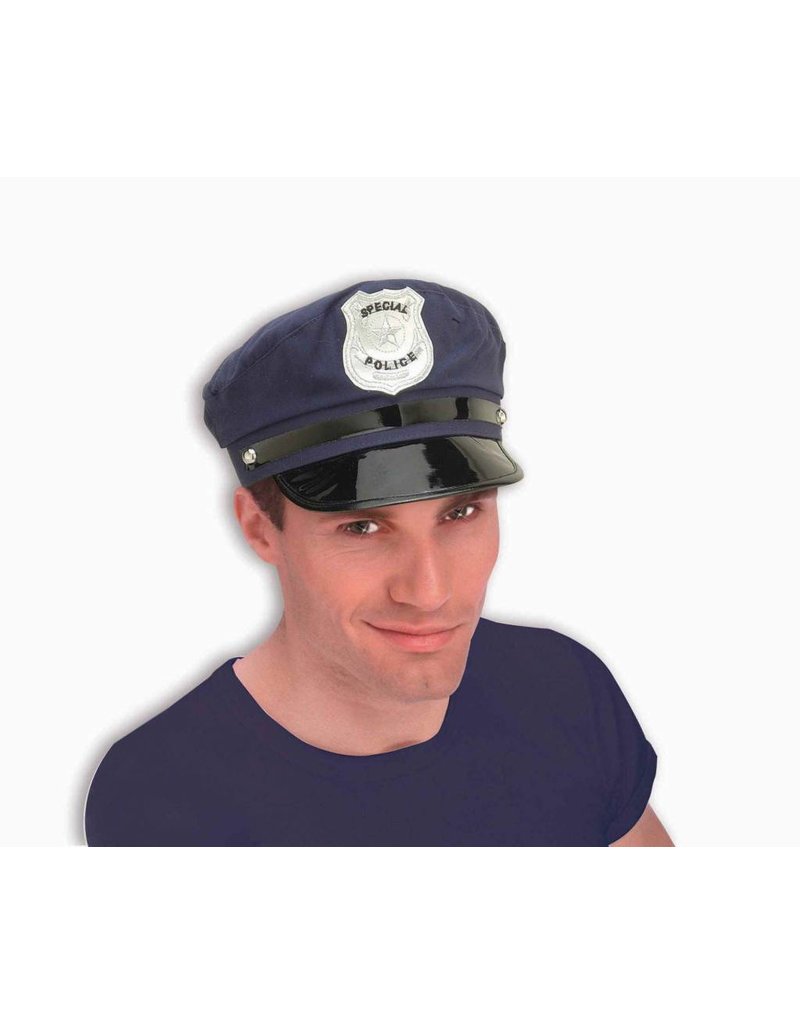 Blue Police Hat