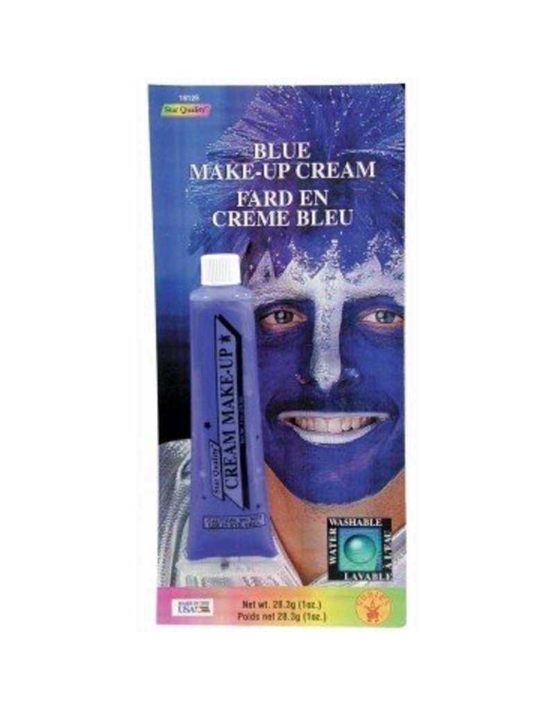 Blue Cream Makeup Tube